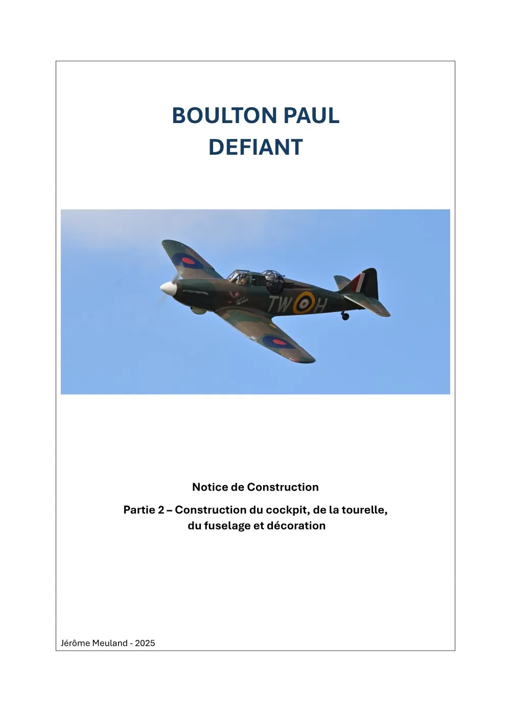 Notice de construction - Partie 2
