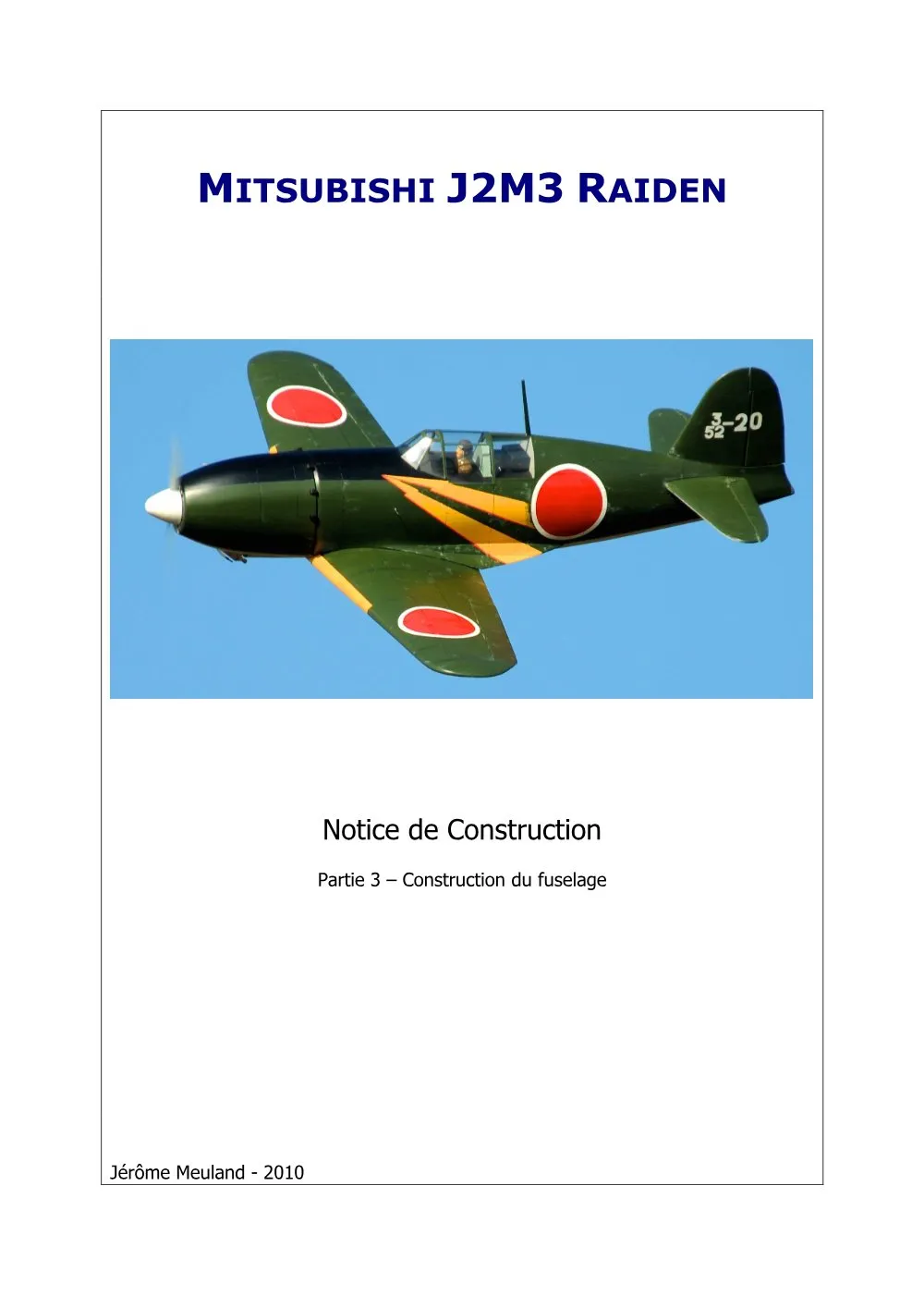 Notice de construction - Partie 3