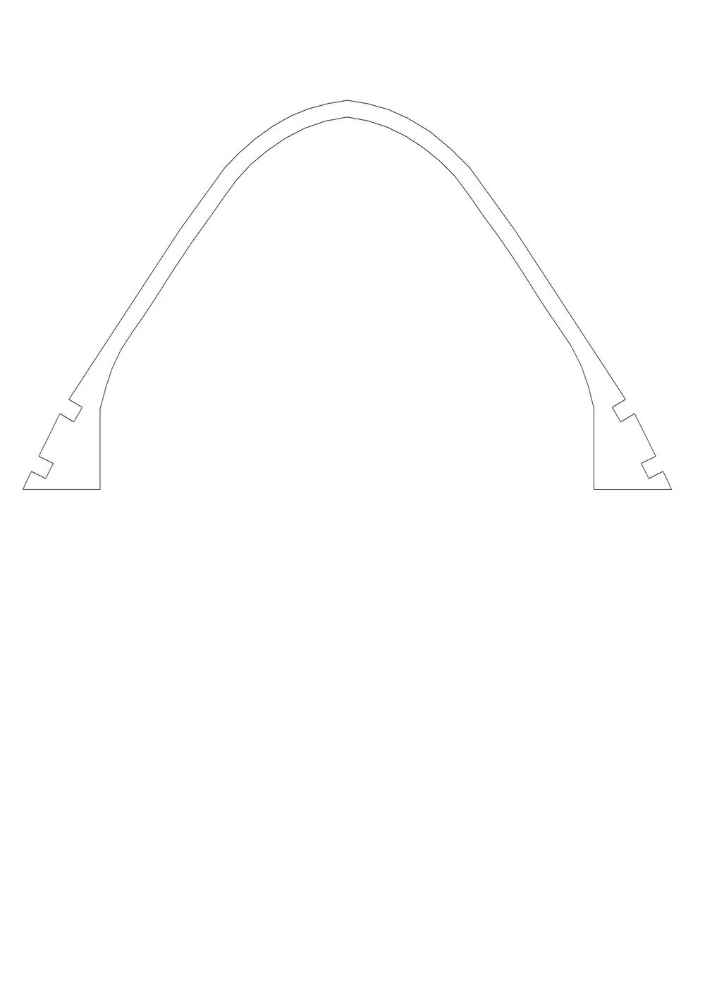 Plan encarté - Planche 5 (arceau de cockpit C11)