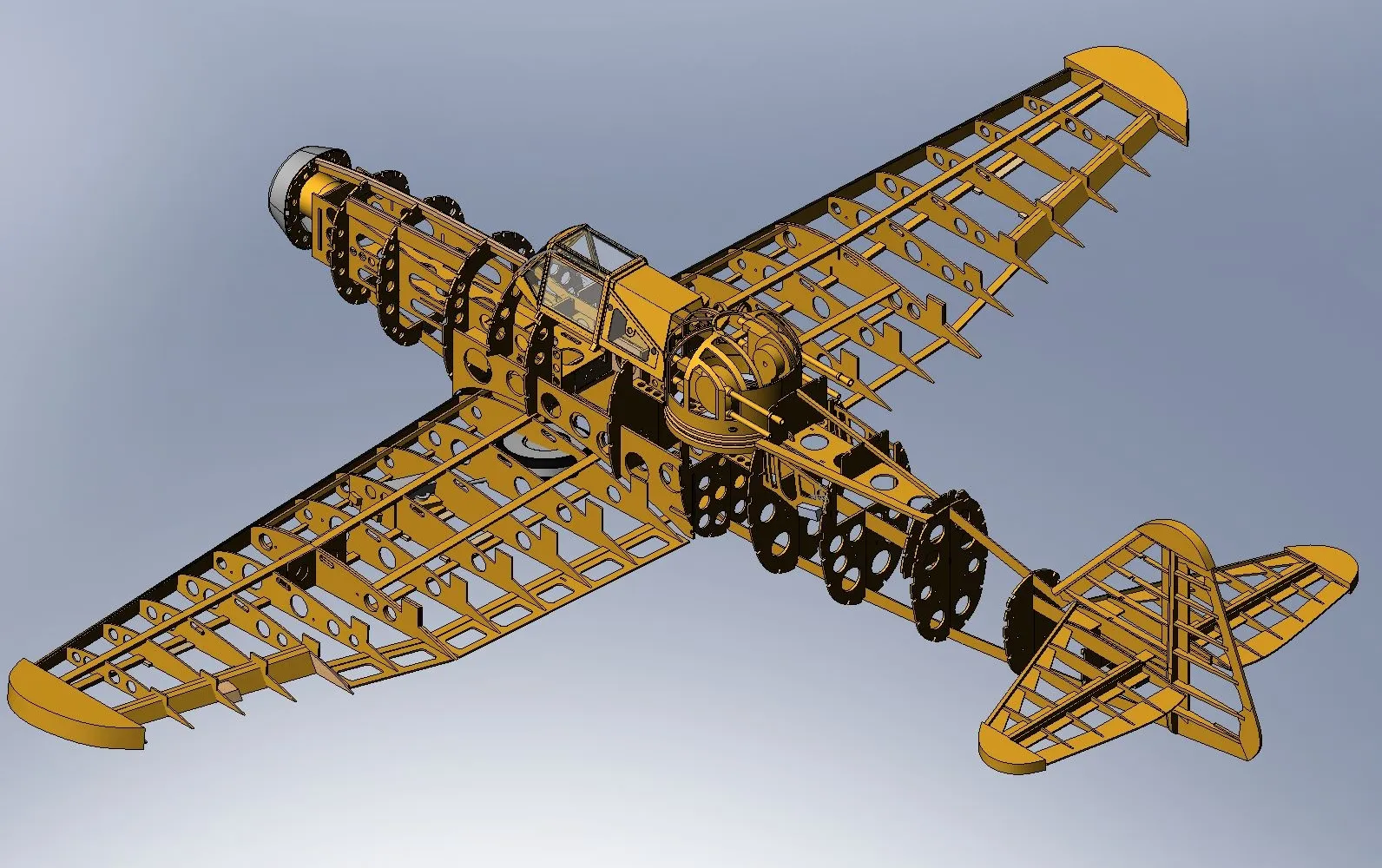 Vue 3D - 3/4 arrière